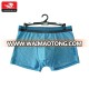 Custom brand logo men thick cotton boxer briefs underwear